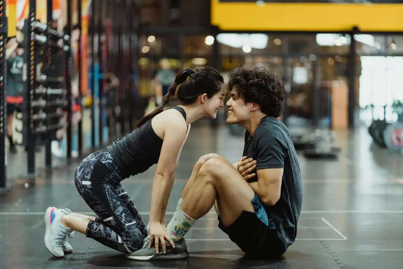 Active couple training together — supported by LifeSpanSupply pharmaceutical-grade research peptides for performance and longevity