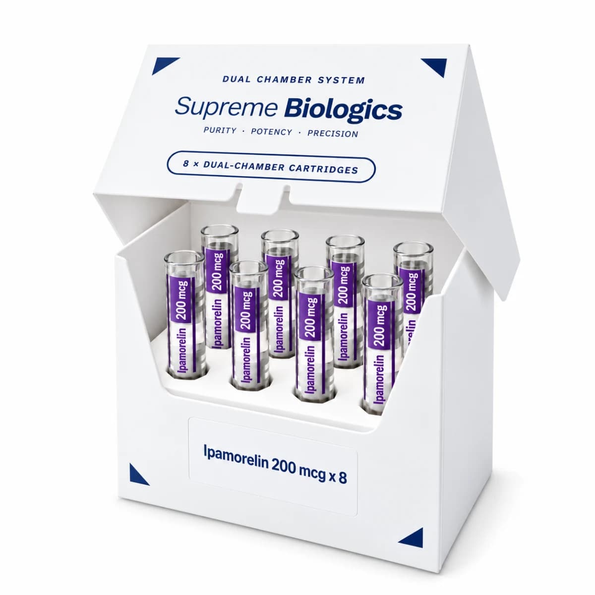 Ipamorelin Dual Chamber Cartridges — Supreme Biologics