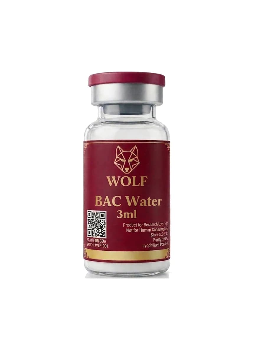 Bacteriostatic Water 3ml — Wolf