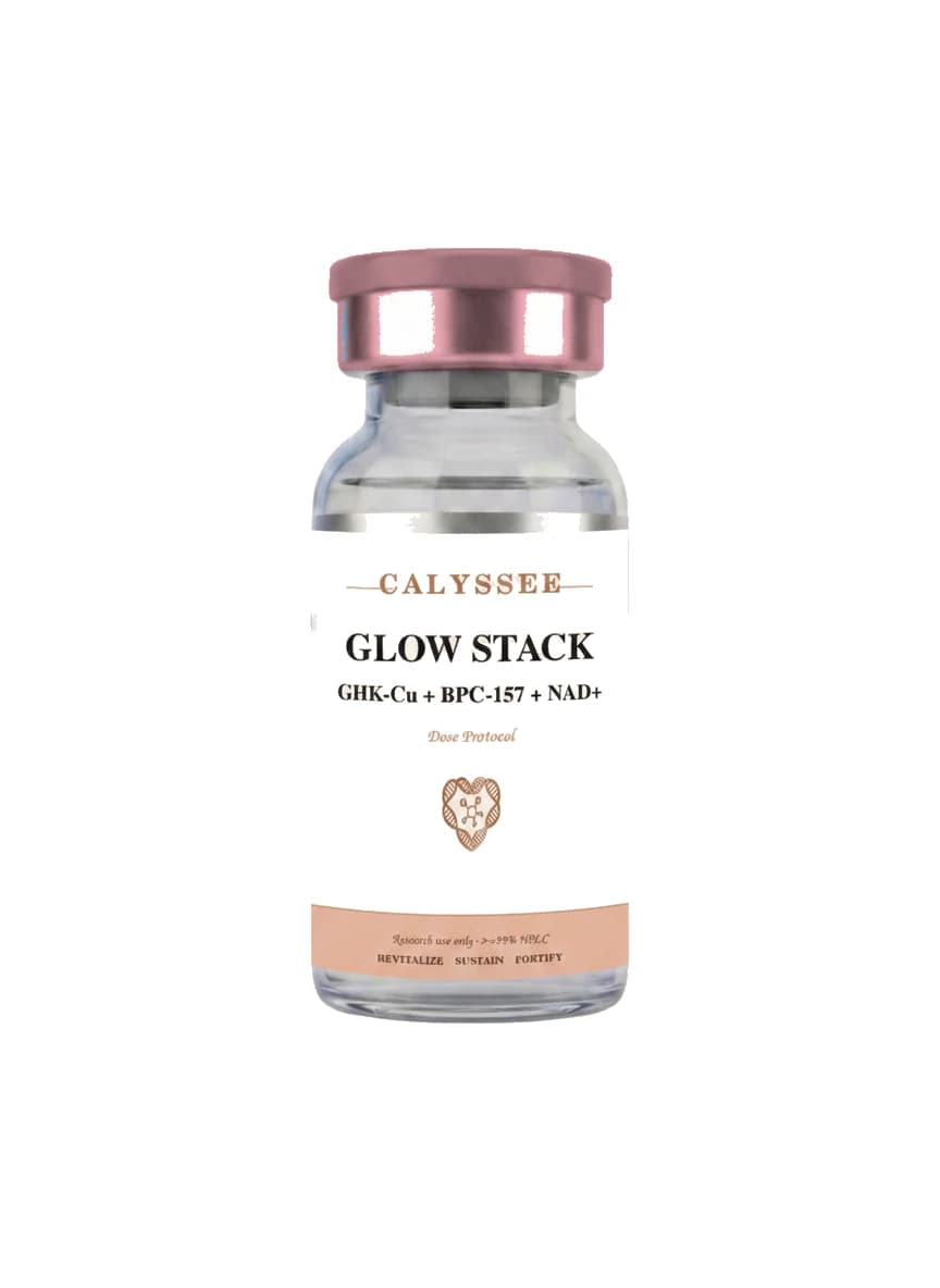 GLOW Stack: GHK-Cu + BPC-157 + NAD+ — Calyssee
