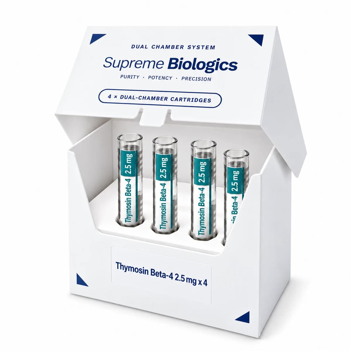 Thymosin Beta-4 Dual Chamber Cartridges — Supreme Biologics